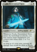 Frodo, Determined Hero (UMP-001)  Foil - Tales of Middle-earth Deluxe Commander Kit