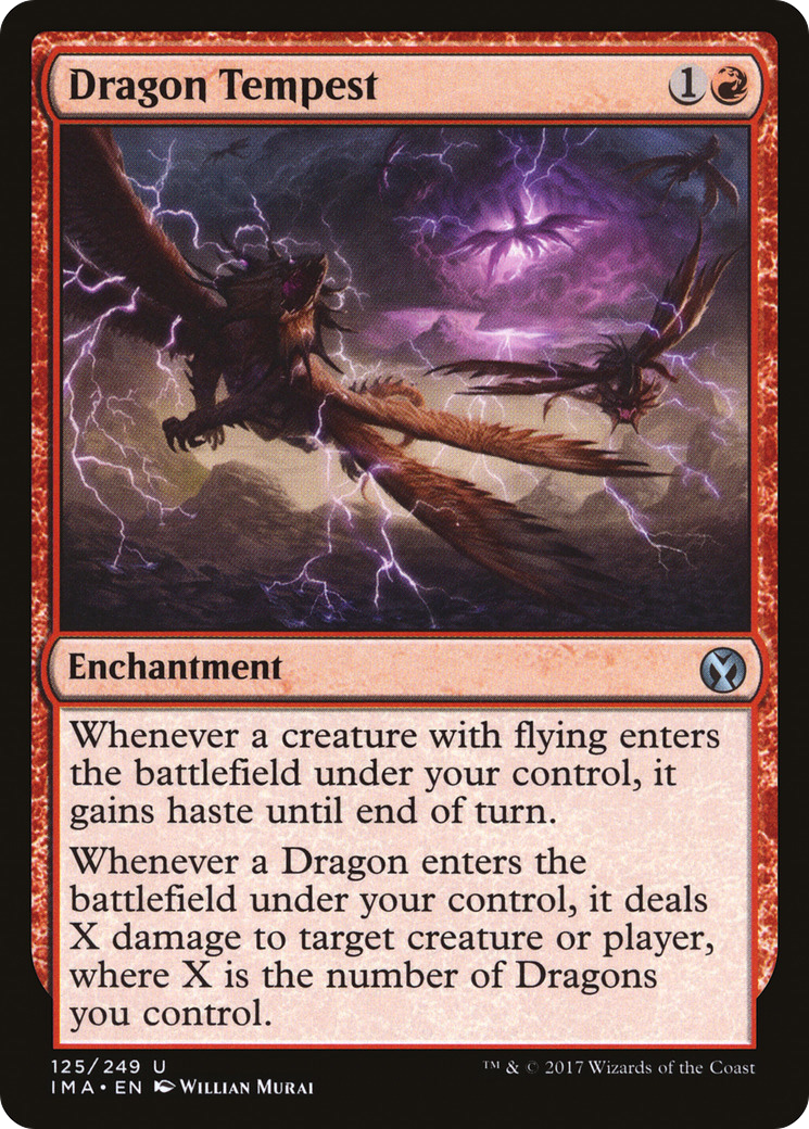 Dragon Tempest (IMA-125)  Foil - Iconic Masters
