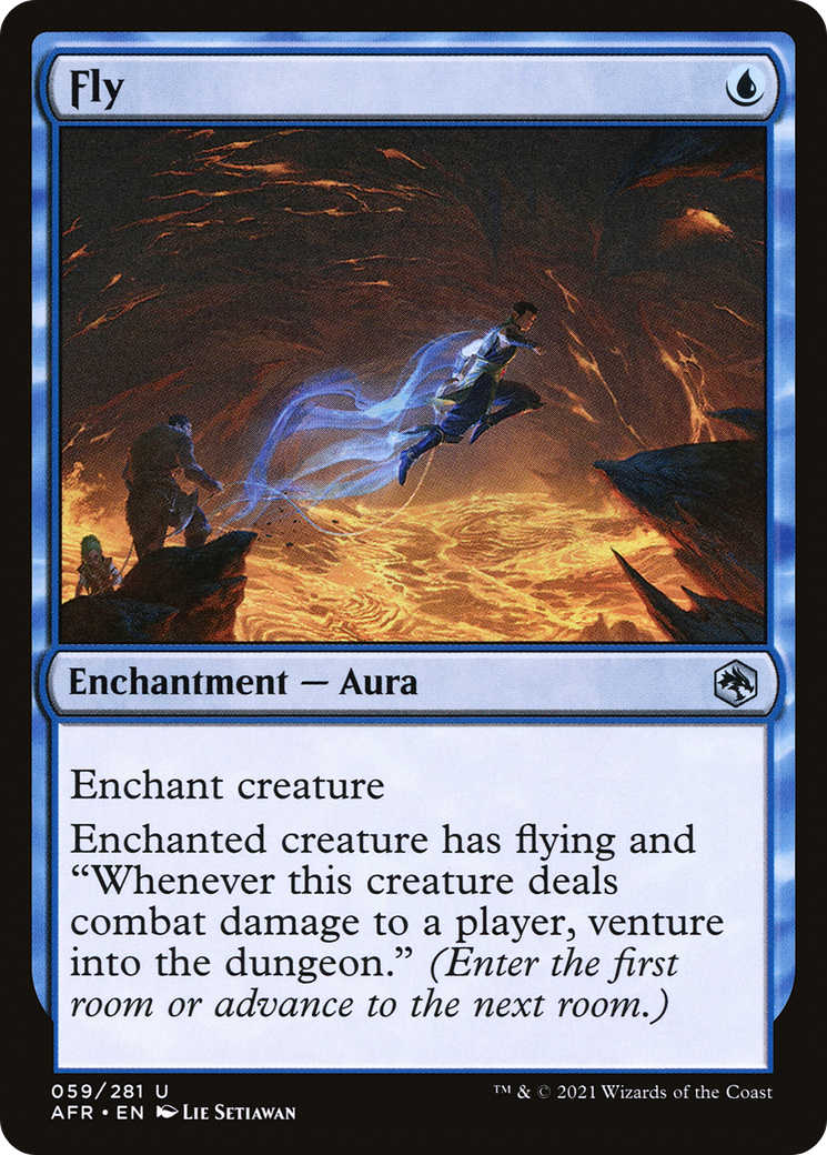 Fly (AFR-059)  Foil - Adventures in the Forgotten Realms