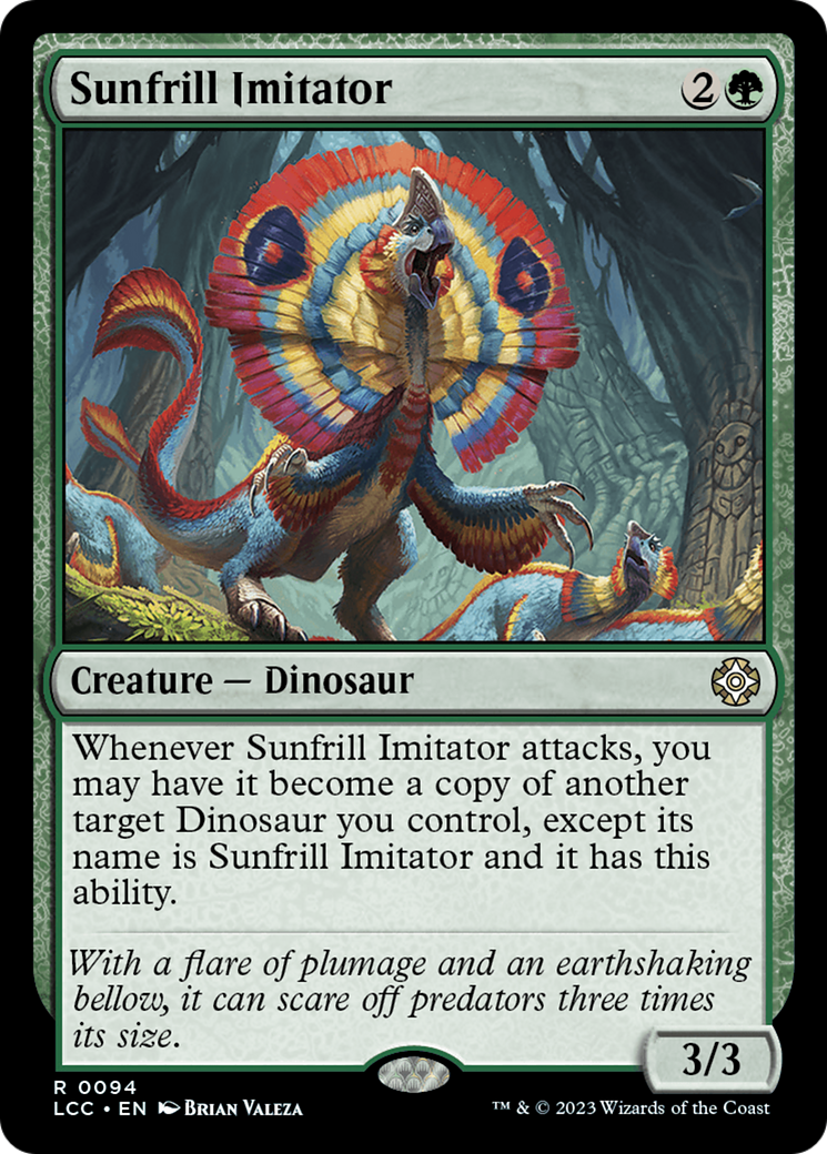 Sunfrill Imitator (LCC-094)  - The Lost Caverns of Ixalan Commander