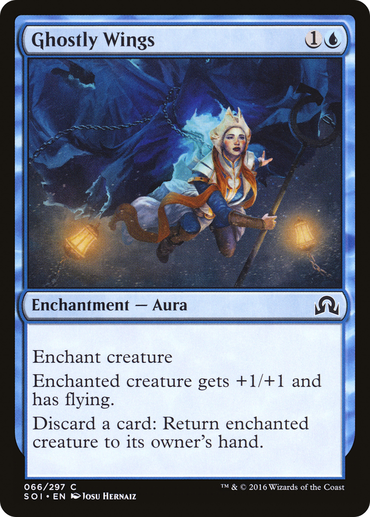 Ghostly Wings (SOI-066)  - Shadows over Innistrad