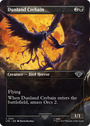 Dunland Crebain (Borderless) (LTR-411)  Foil - The Lord of the Rings: Tales of Middle-earth