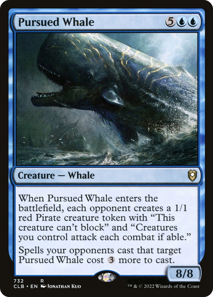 Pursued Whale (CLB-732)  - Commander Legends: Battle for Baldur's Gate