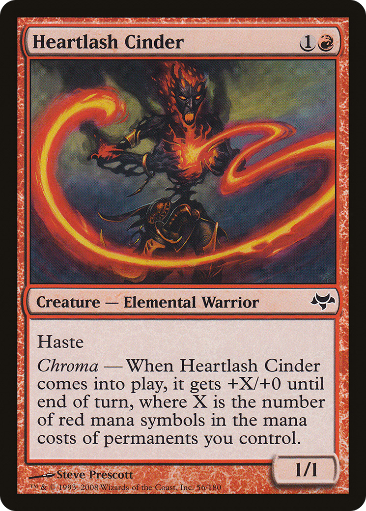 Heartlash Cinder (EVE-056)  Foil - Eventide