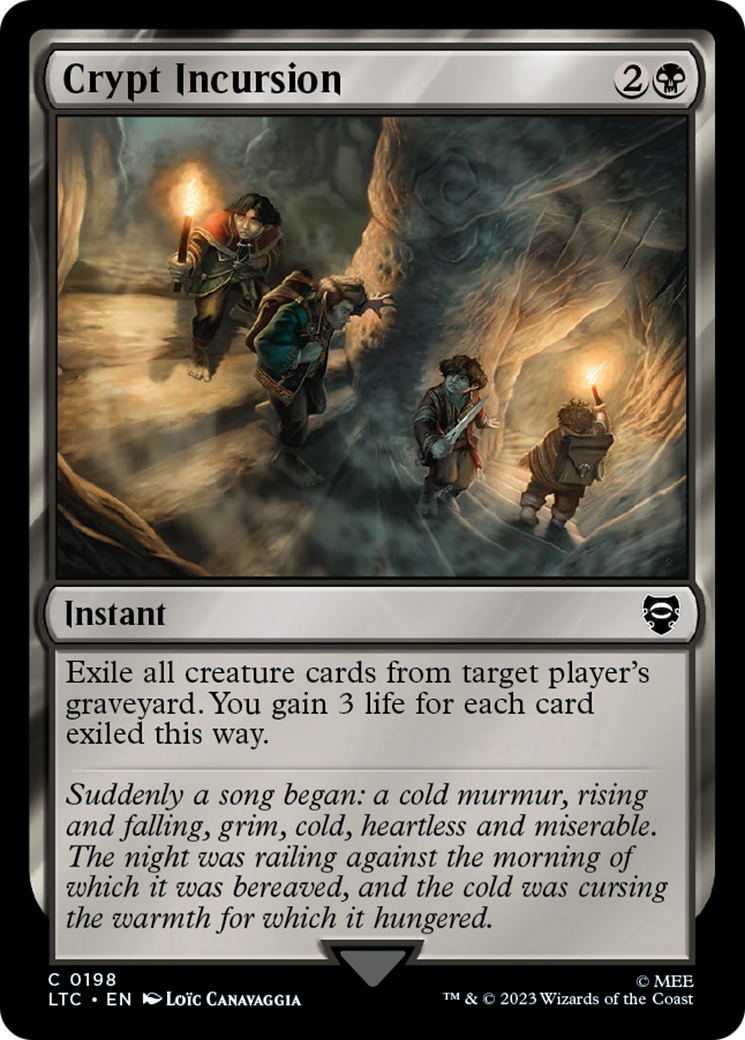 Crypt Incursion (LTC-198)  - Tales of Middle-earth Commander