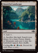 Bountiful Landscape (TDC-342) - Commander: Tarkir: Dragonstorm