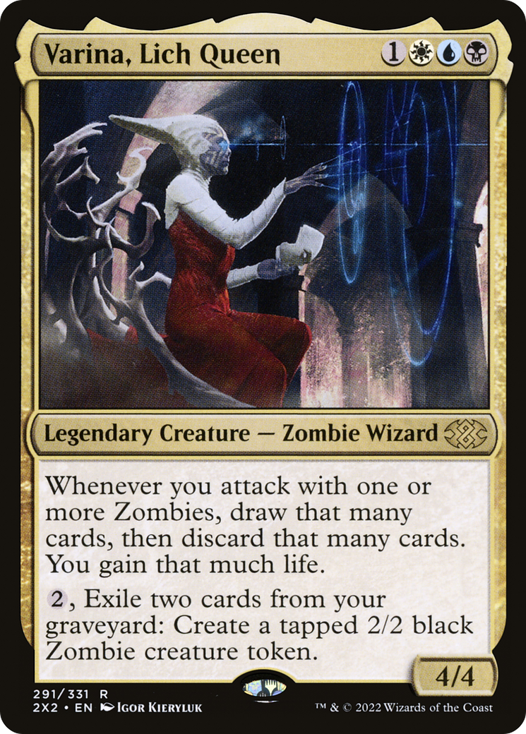 Varina, Lich Queen (2X2-291)  Foil - Double Masters 2022