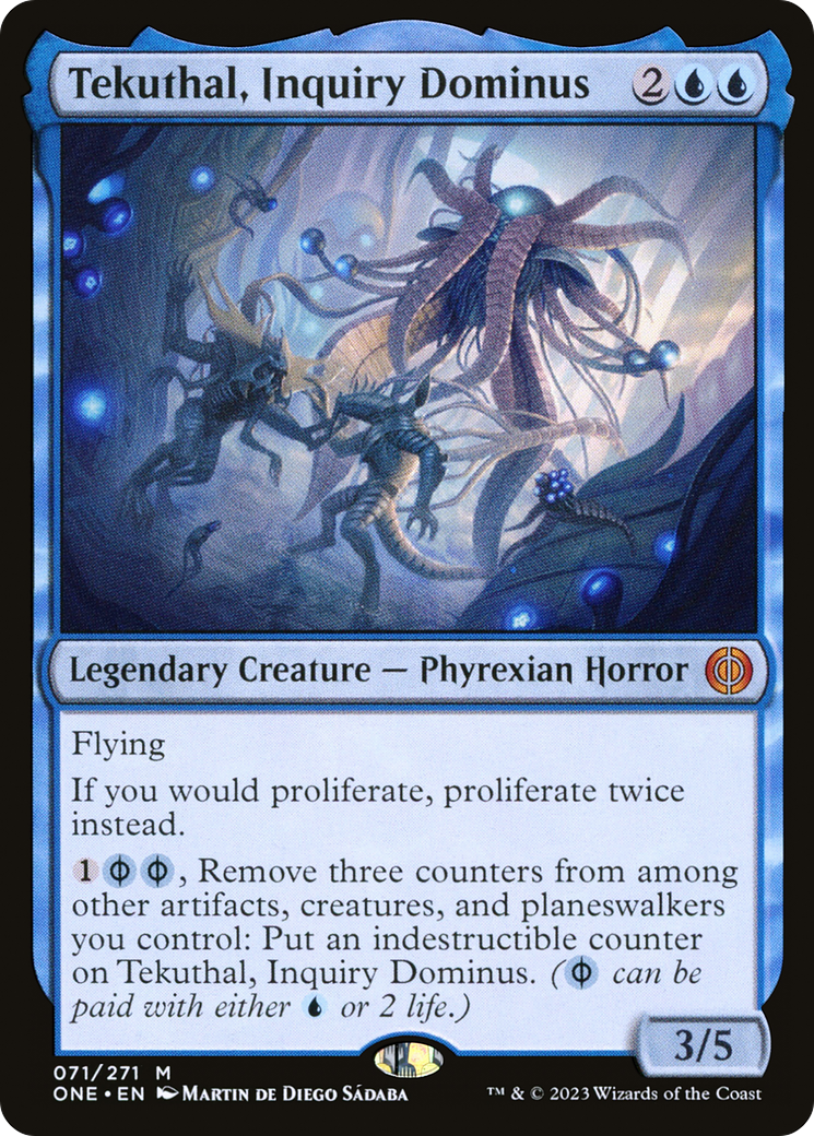 Tekuthal, Inquiry Dominus (ONE-071)  - Phyrexia: All Will Be One