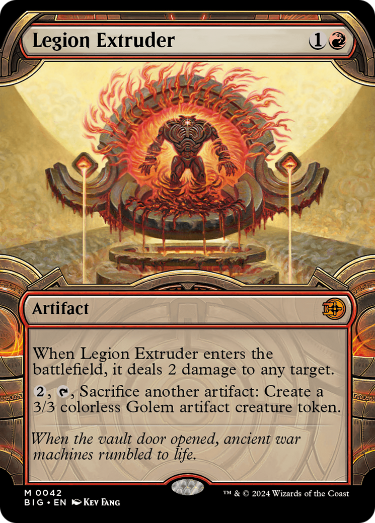 Legion Extruder (Showcase) (BIG-042)  - The Big Score: (Showcase)