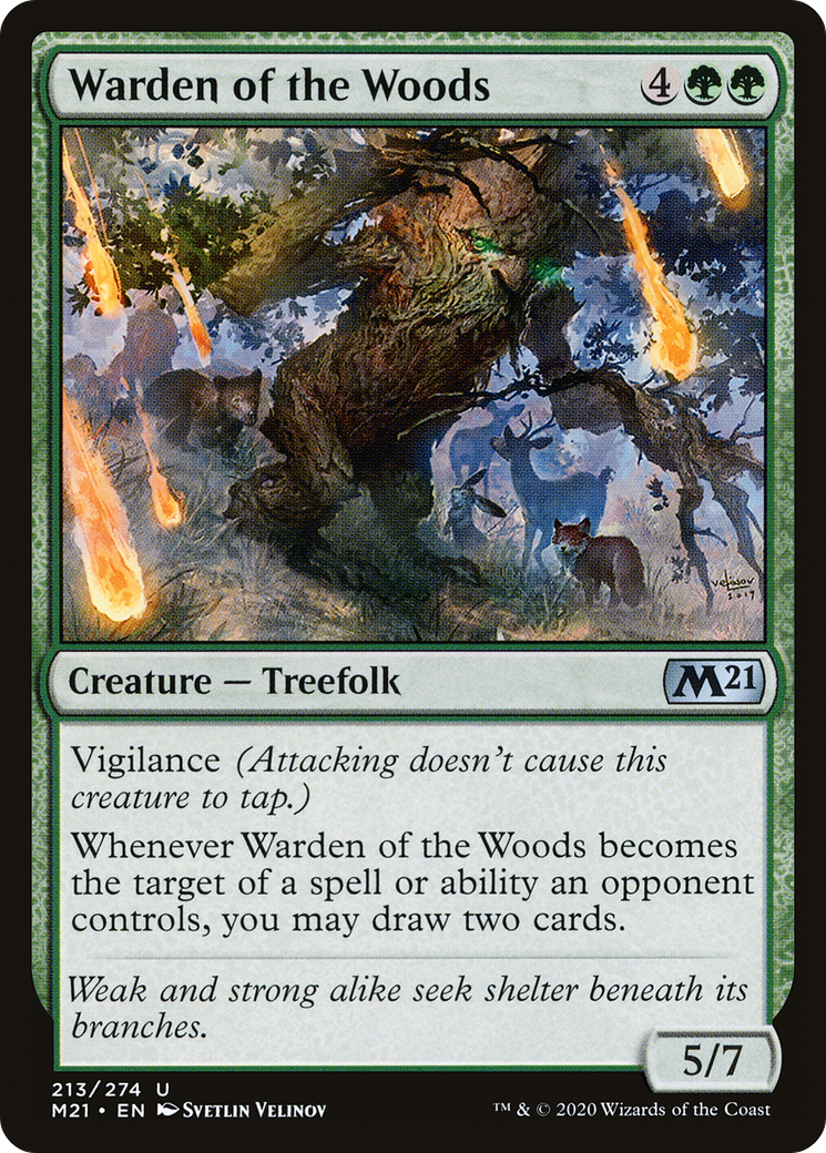 Warden of the Woods (M21-213)  - Core Set 2021