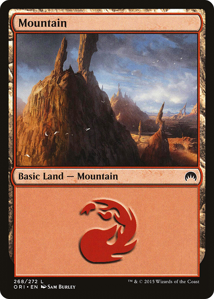 Mountain (268) (ORI-268)  Foil - Magic Origins
