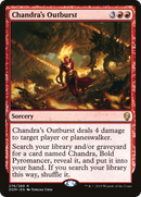 Chandra's Outburst (DOM-276)  - Dominaria