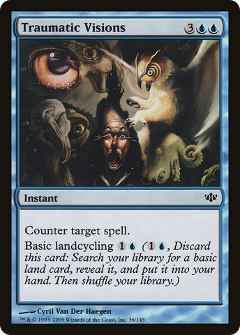 Traumatic Visions (CON-036)  Foil - Conflux