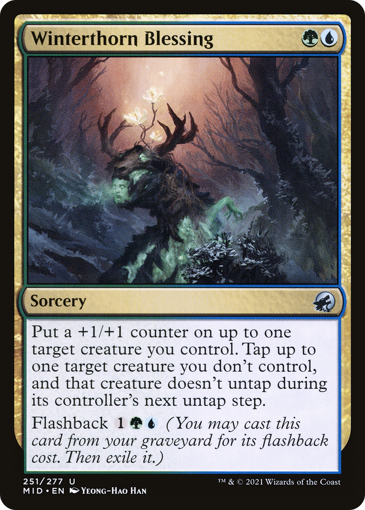 Winterthorn Blessing (MID-251)  - Innistrad: Midnight Hunt
