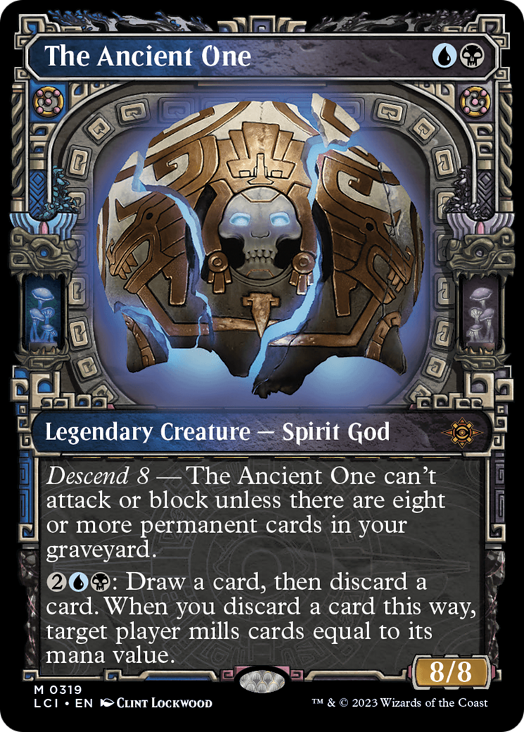 The Ancient One (Showcase) (LCI-319)  Foil - The Lost Caverns of Ixalan: (Showcase)