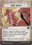 Ride Down (OTP-052)  Foil - Breaking News: (Showcase) (Borderless)