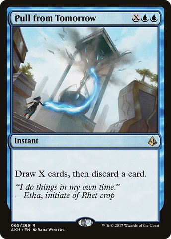 Pull from Tomorrow (AKH-065)  Foil - Amonkhet