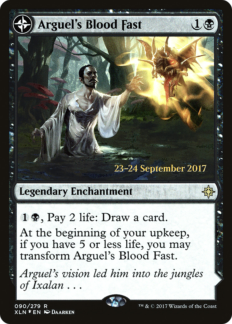Arguel's Blood Fast (PRE-090)  Foil - Ixalan Promos: (compasslanddfc)