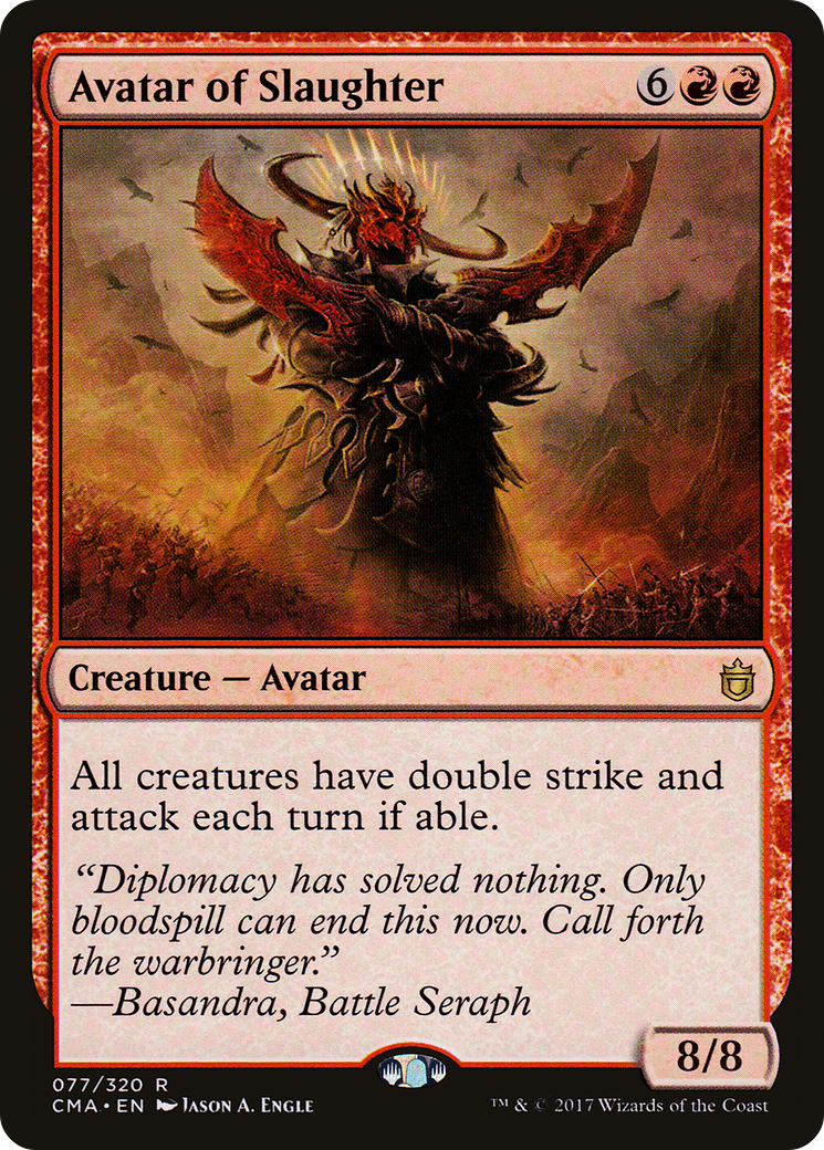 Avatar of Slaughter (CMA-077)  - Commander Anthology