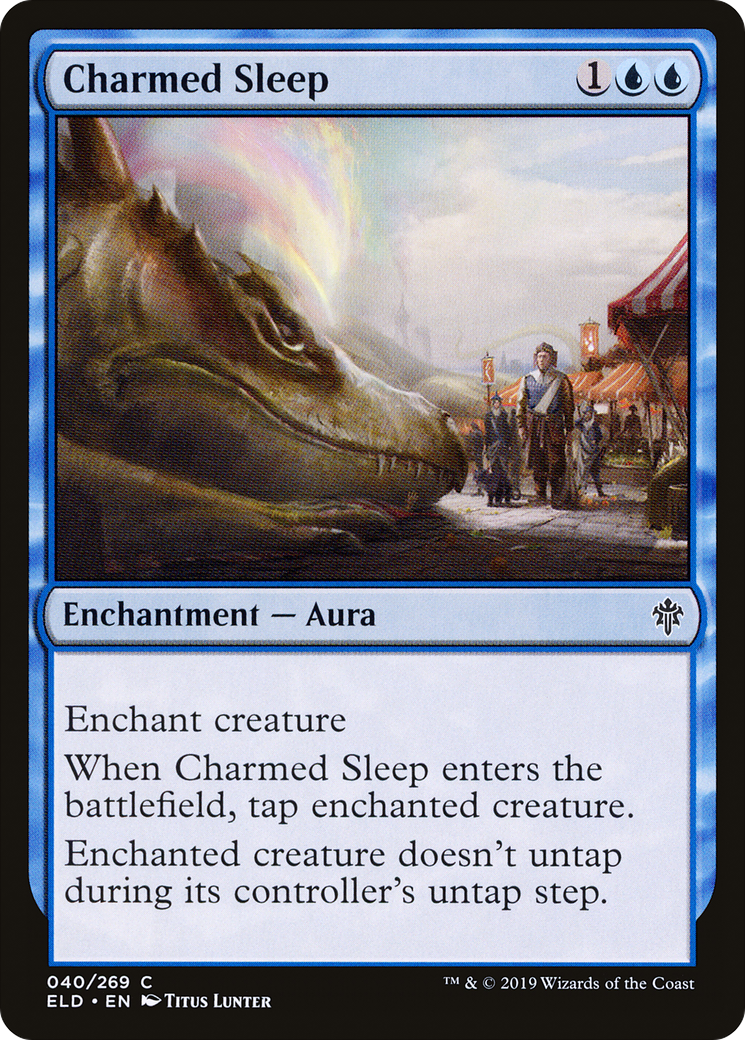 Charmed Sleep (ELD-040)  Foil - Throne of Eldraine