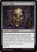 Killer's Mask (DSK-104)  Foil - Duskmourn: House of Horror