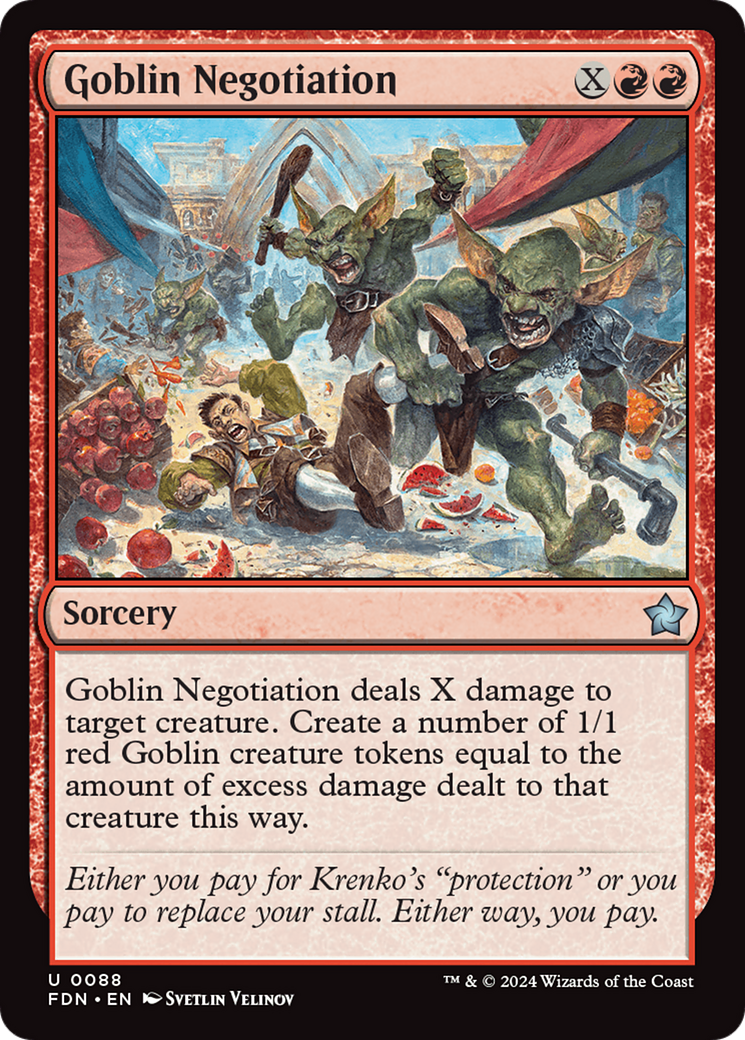 Goblin Negotiation (FDN-088)  - Foundations