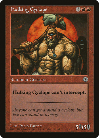 Hulking Cyclops (POR-)  - Portal
