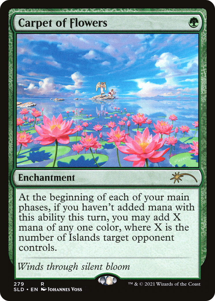 Carpet of Flowers (SLD-279)  Foil - Secret Lair Drop