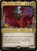 Niv-Mizzet, Supreme (Showcase) (MAT-090)  Foil - March of the Machine: The Aftermath: (Showcase)