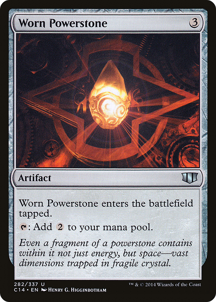 Worn Powerstone (C14-282)  - Commander 2014