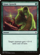 Giant Growth (E02-032)  - Explorers of Ixalan