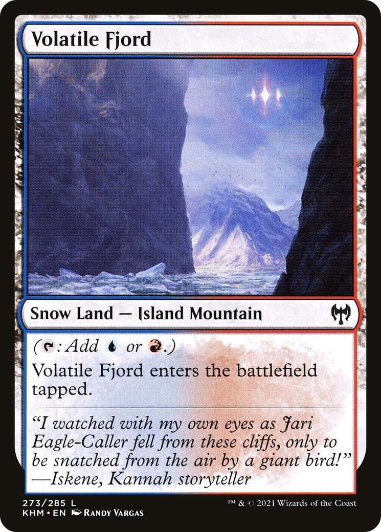 Volatile Fjord (KHM-273)  Foil - Kaldheim