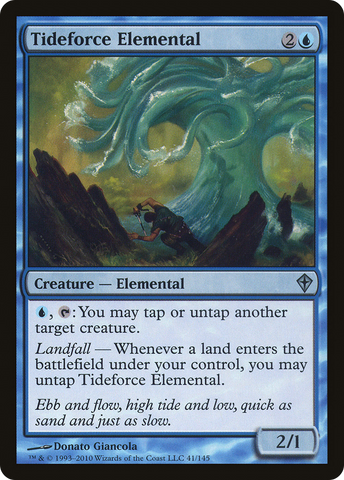 Tideforce Elemental (WWK-041) - Worldwake
