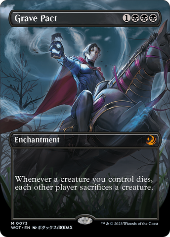 Grave Pact (Anime Borderless) (WOT-073)  - Wilds of Eldraine: Enchanting Tales