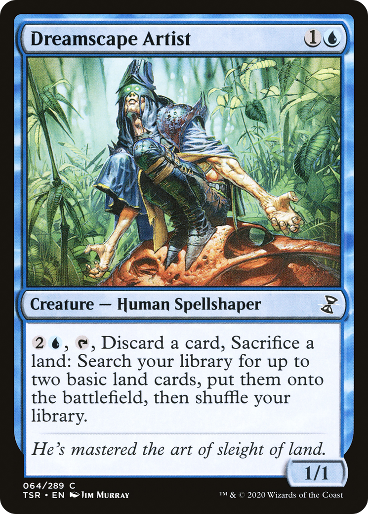 Dreamscape Artist (TSR-064)  Foil - Time Spiral Remastered