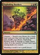 Exploding Borders (CON-106)  Foil - Conflux