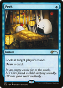 Peek (SLD-401)  Foil - Secret Lair Drop