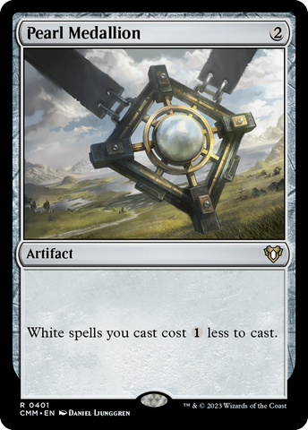 Pearl Medallion (CMM-401)  Foil - Commander Masters