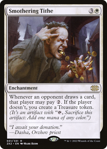 Smothering Tithe (2X2-031)  - Double Masters 2022