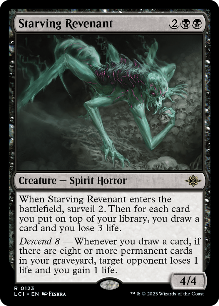 Starving Revenant (LCI-123)  - The Lost Caverns of Ixalan