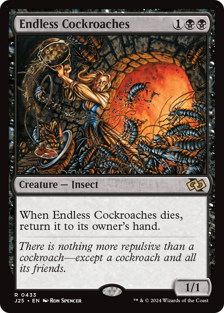 Endless Cockroaches (J25-433)  - Foundations Jumpstart