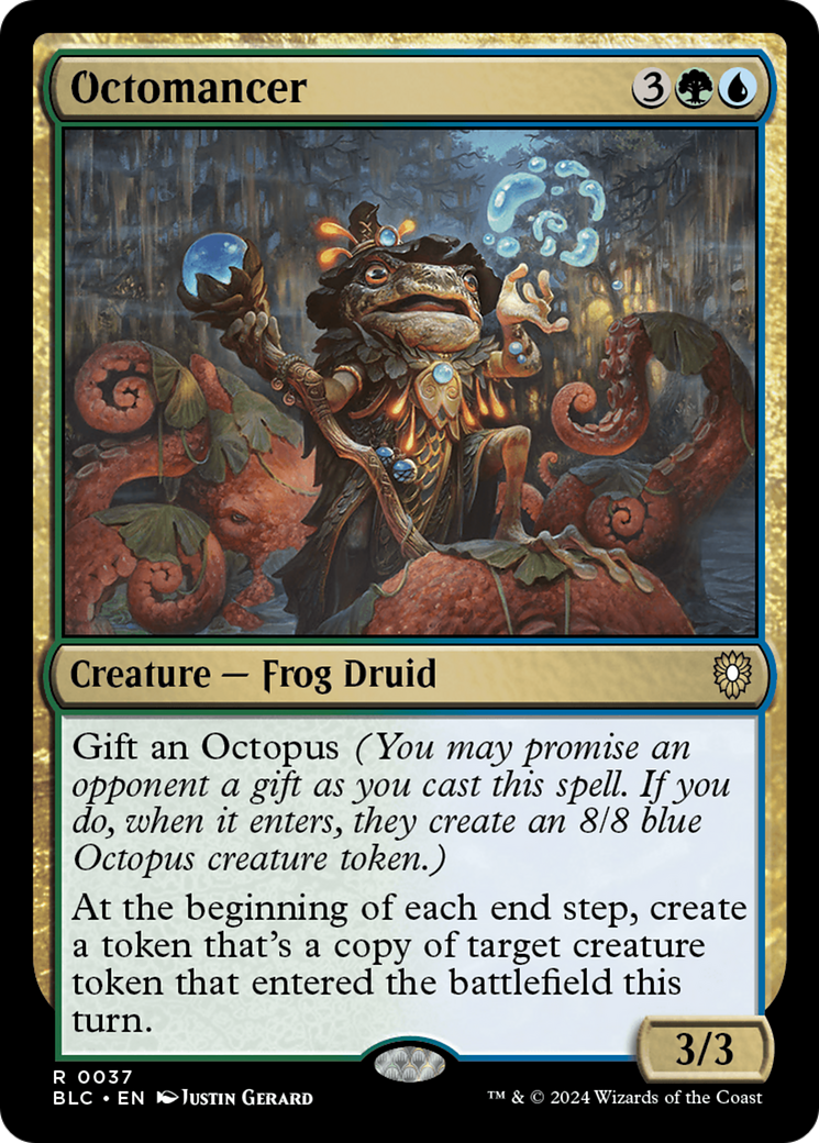 Octomancer (BLC-037)  - Bloomburrow Commander