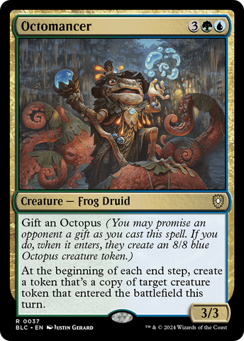 Octomancer (BLC-037)  - Bloomburrow Commander