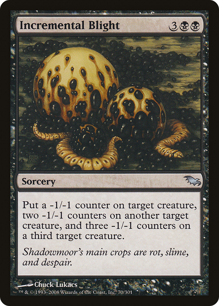 Incremental Blight (SHM-070)  Foil - Shadowmoor