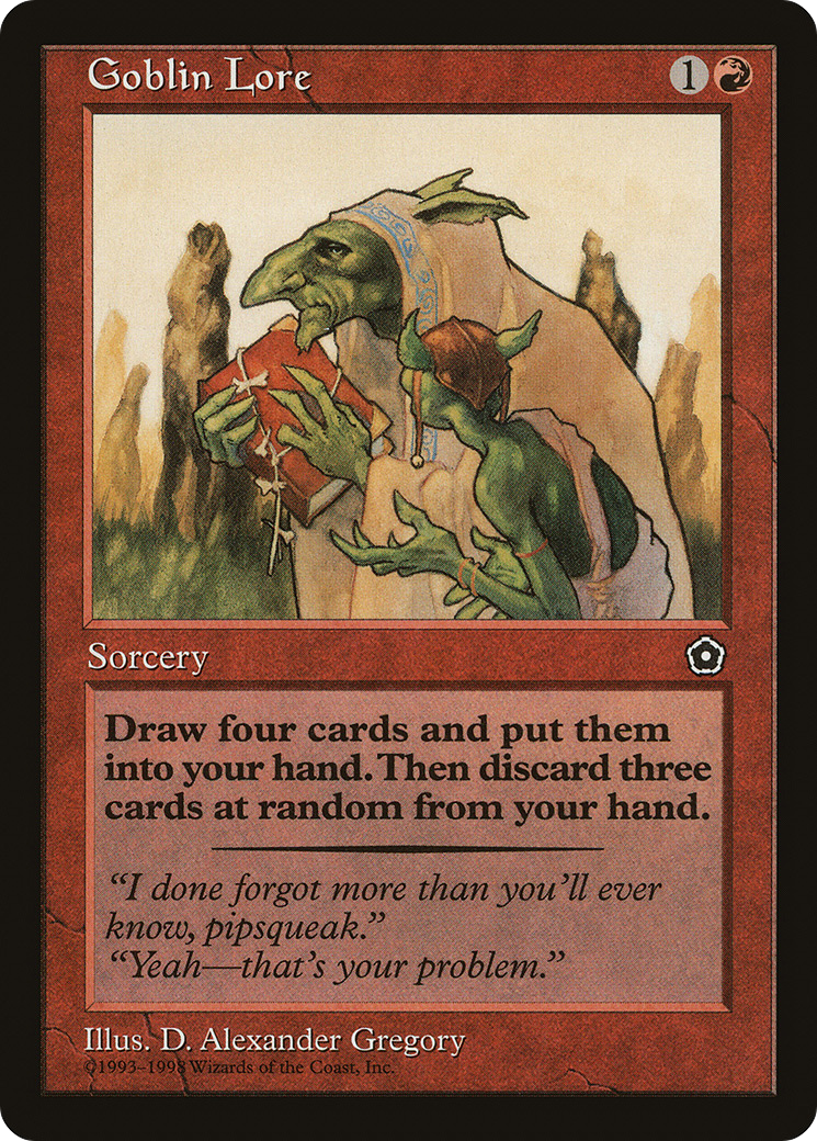 Goblin Lore (P02-)  - Portal Second Age
