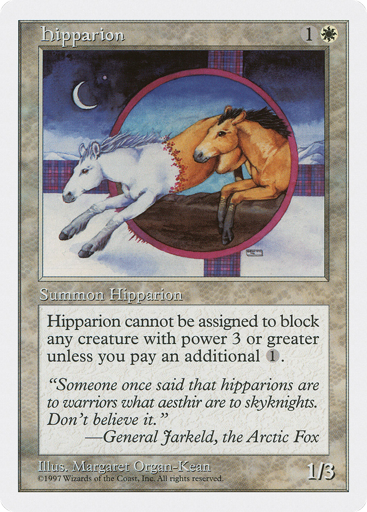 Hipparion (5ED-)  - Fifth Edition