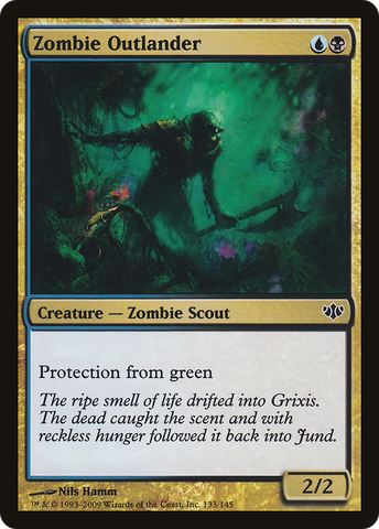 Zombie Outlander (CON-133)  Foil - Conflux