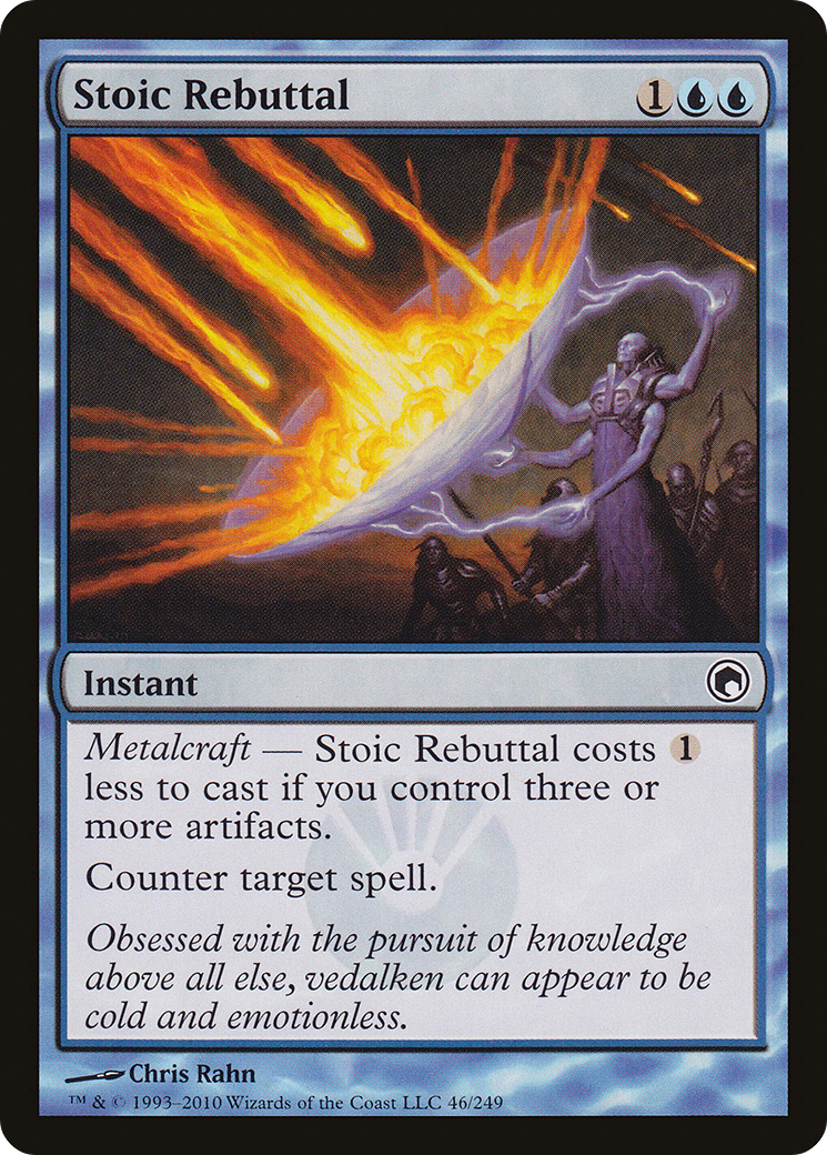 Stoic Rebuttal (SOM-046)  - Scars of Mirrodin