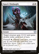 Kaya's Onslaught (KHM-018)  Foil - Kaldheim