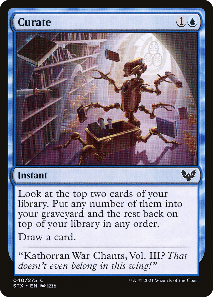 Curate (STX-040)  - Strixhaven: School of Mages